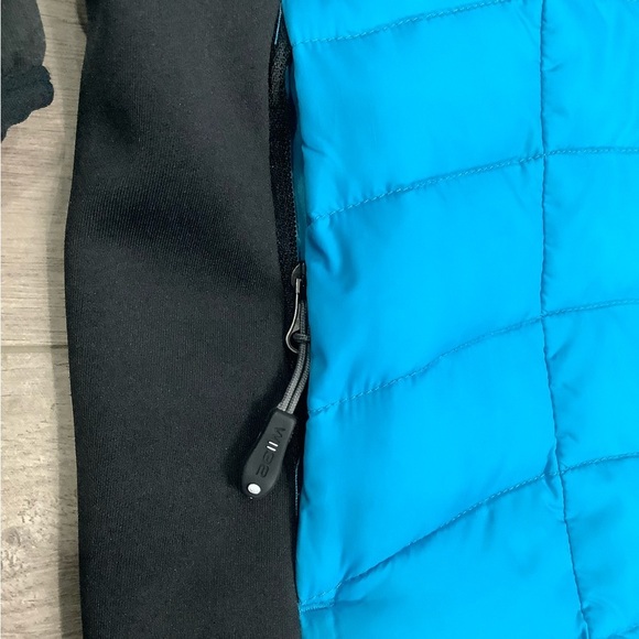Women's Weatherproof 32 Degrees M Medium 8 - 10 Jacket Coat Blue Black Packable - Picture 5 of 7